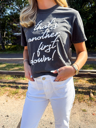 First Down Graphic Tee