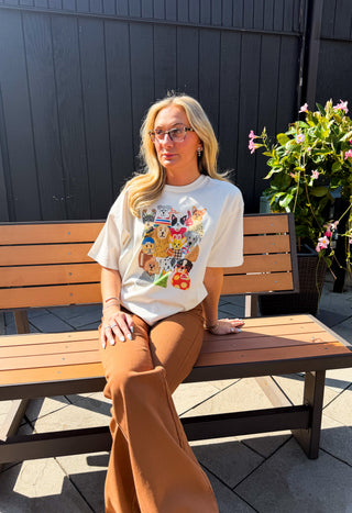 Football Dogs Graphic Tee