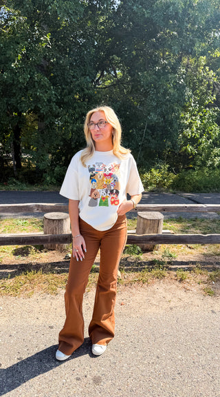 Football Dogs Graphic Tee