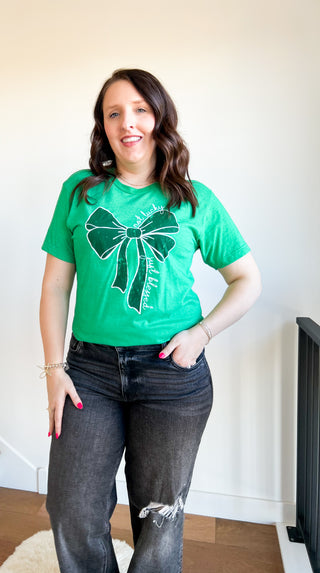 St.Patty Bow Graphic Tee