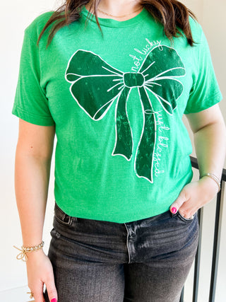 St.Patty Bow Graphic Tee