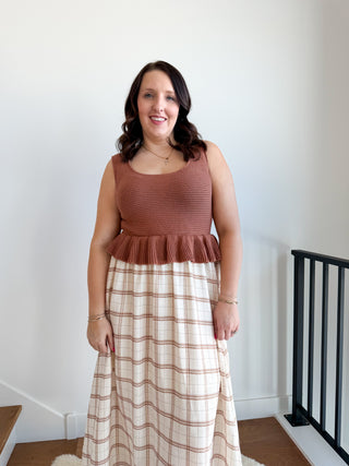 Dahlia Burnt Orange Dress