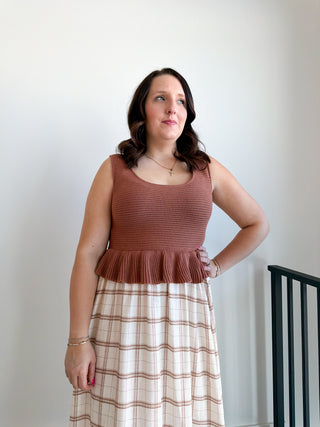 Dahlia Burnt Orange Dress