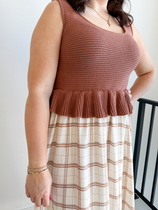 Dahlia Burnt Orange Dress