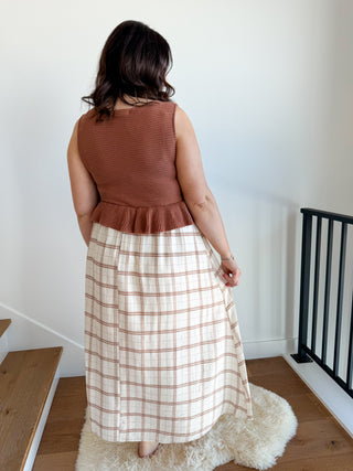 Dahlia Burnt Orange Dress