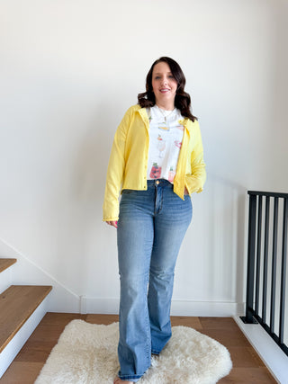 Bridget Yellow Cardigan