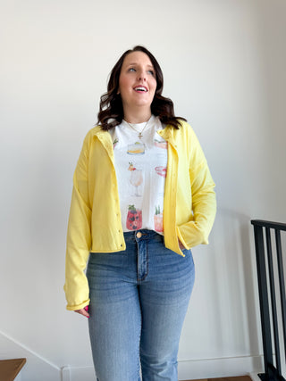 Bridget Yellow Cardigan