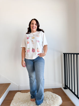 Summer Cocktail Graphic Tee