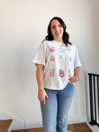 Summer Cocktail Graphic Tee