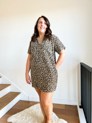 Summer Leopard Dress