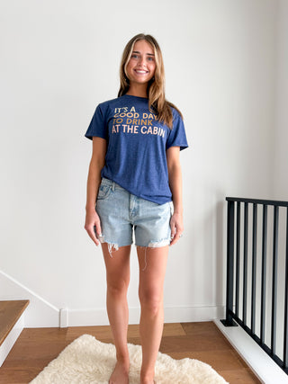 Drink at the Cabin Graphic Tee