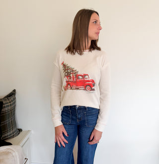Christmas Truck Sweater