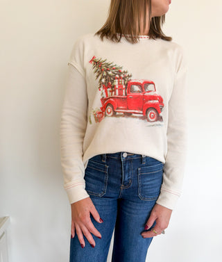 Christmas Truck Sweater