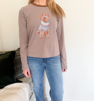 Holiday Dog Long Sleeve