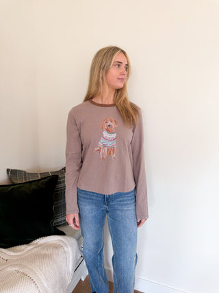 Holiday Dog Long Sleeve