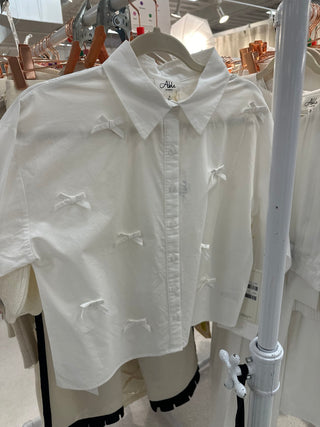 Button down with Bows