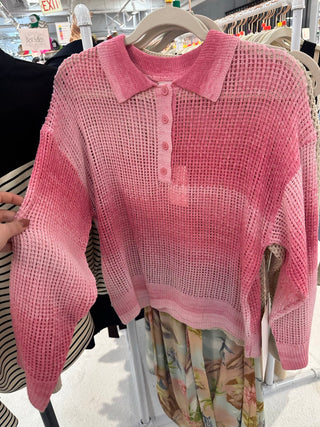 Pink Knit Sweater