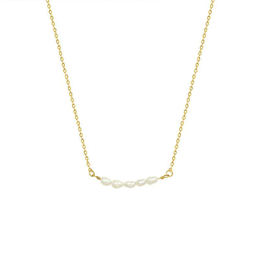 Pearl Bar Necklace